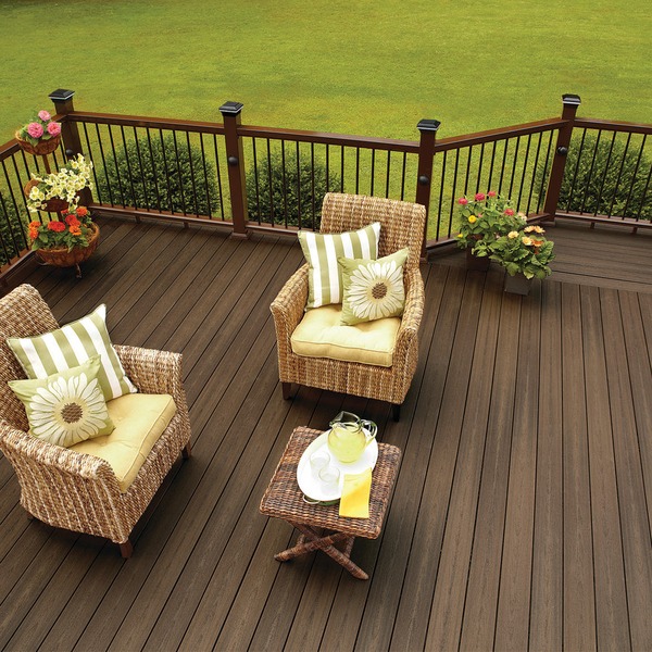 Espresso — Fiberon Sanctuary Decking Plugs — Espresso, 100-Pack
