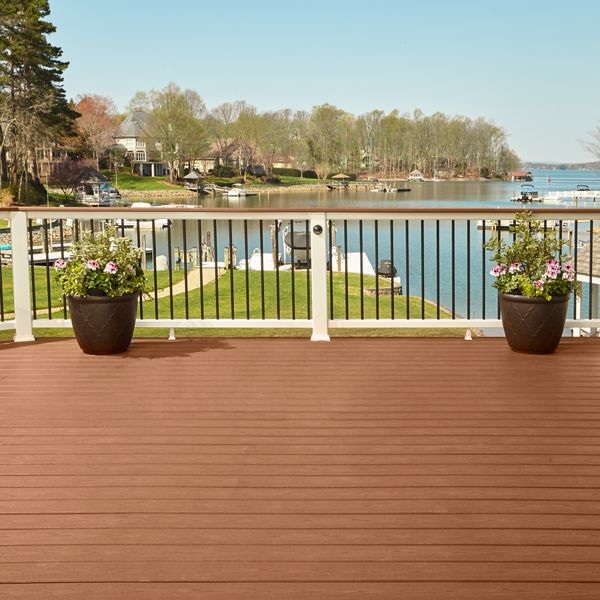 Saddle — Trex Enhance Basics Decking Plugs — Saddle, 100-Pack